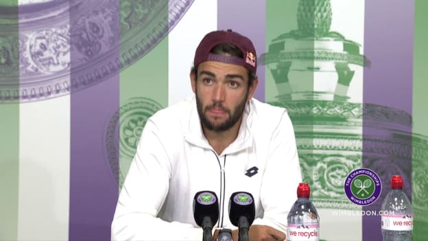 PRESS CONFERENCE: M. Berrettini; Wimbledon Final