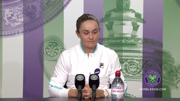 A. Barty: Wimbledon Final Win