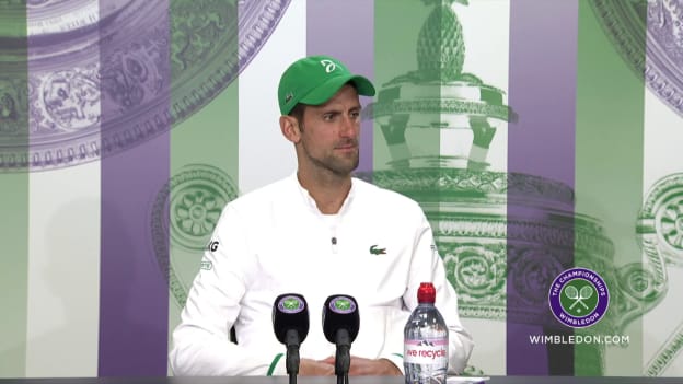 PRESS CONFERENCE: N. Djokovic; Wimbledon Final