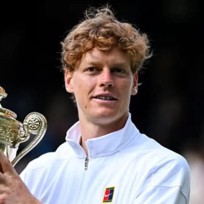 Jannik w trophy