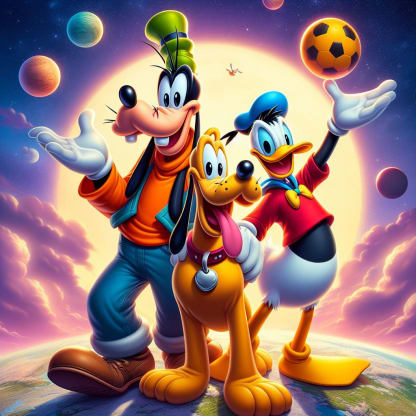 pippo pluto e paperino